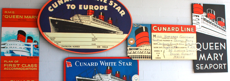 Queen's Salon  Cunard White Star: RMS Queen Mary