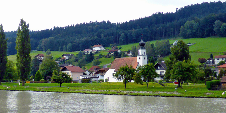 a view from the Viking Njord between Melk, Austria and Passau, Germany