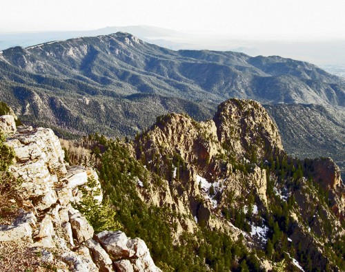 aerial view, Albuquerque, New Mexico