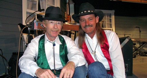 performers during intermission at the Ozark Mountain Hoe Down, Eureka Springs, Arkansas