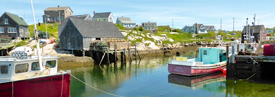 HAL Peggy’s Cove boats, Halifax, Nova Scotia, Canada | Notable Travels