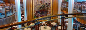 The Queen Mary 2’s Britannia Dining Room