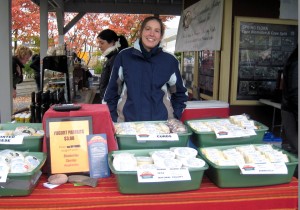 Melissa Rand of Fox Hill Cheese House, Wolfville Farmers’ Market, Nova Scotia