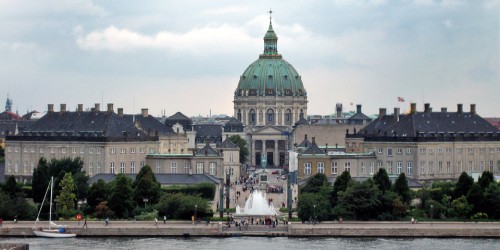 Amalienborg Palace, Copenhagen, Denmark