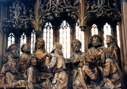 Riemenschneider altar, Rothenburg