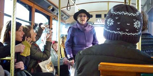 trolley tour, Gloucester, Massachusetts