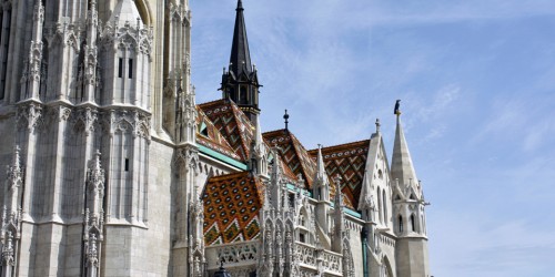 roof of St. Matthias Church, Budapest