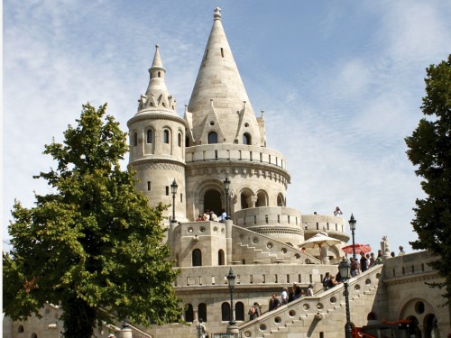 turret of Fishermens' Bastion, Budapest