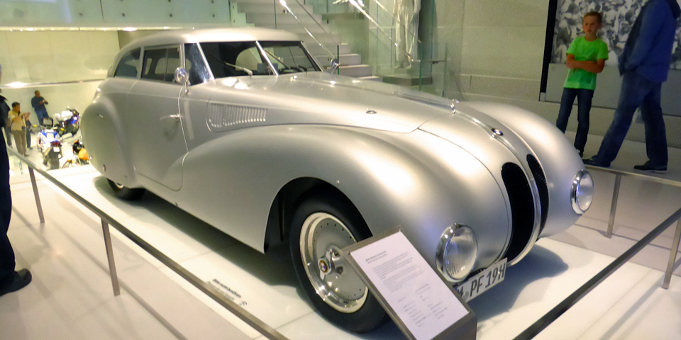 classic silver BMW 328 race car, BMW Museum, Munich | Notable Travels