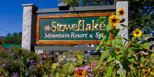 Stowe Stoweflake sign | Notable Travels