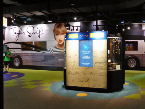 Taylor Swift exhibit, Country Music Hall of Fame, Nashville