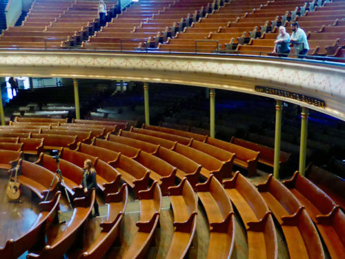 Confederate Balcony, Ryman Auditorium, Nashville