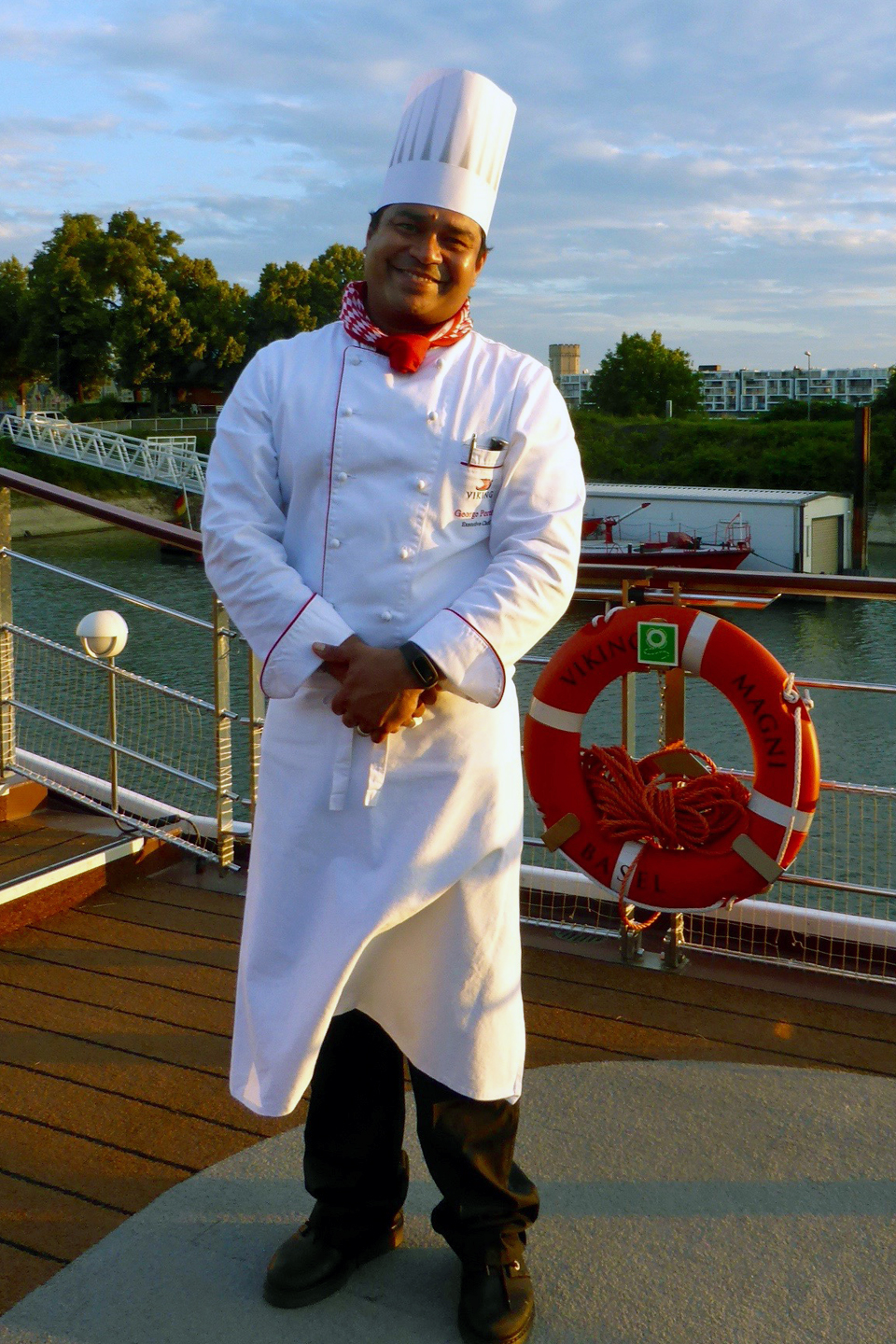 viking cruises chef