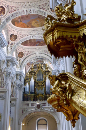 Organ concert, St. Stephan’s Cathedral, Passau, Germany