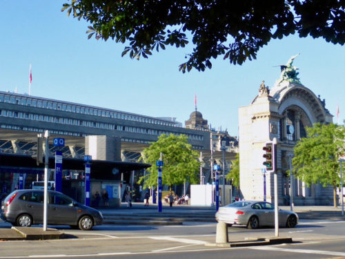 train station, Lucerne