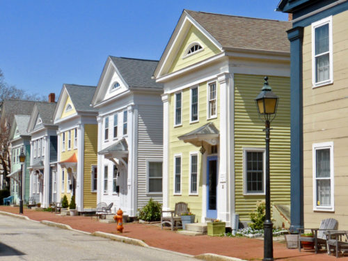 Historic Starr Street, New London, Connecticut