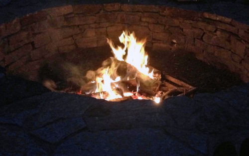 fire for s’mores, Jackson Gore Inn, Okemo Mountain Resort