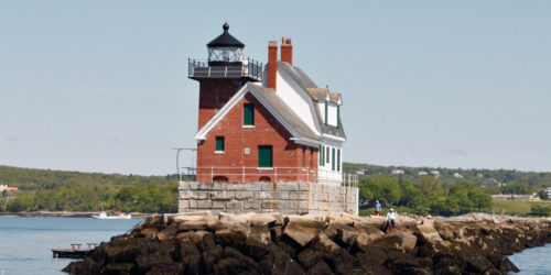 Breakwater Lighthouse, Rockland, Maine