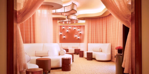 Ladies Lounge, Lantana Spa, Canyons Golf Course, photo courtesy JW Marriott San Antonio Hill Country Resort and Spa