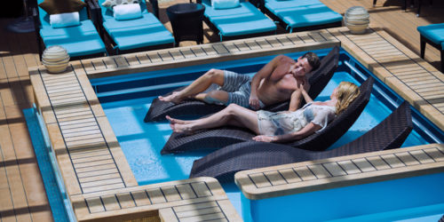 NCL Breakaway Haven Pool, photo courtesy Norwegian Cruise Line