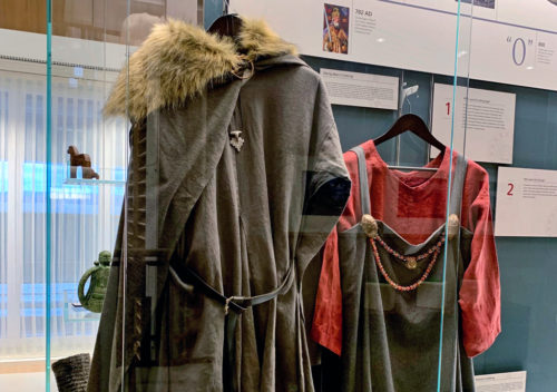 Viking clothing at Viking Museum